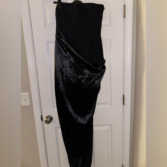 Asymmetrical Color Block Dress - Picture 1 of 4